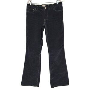 Vintage Y2K Arizona Jean Co. Dark Gray Corduroy Bootcut Stretch Pants Sz 11